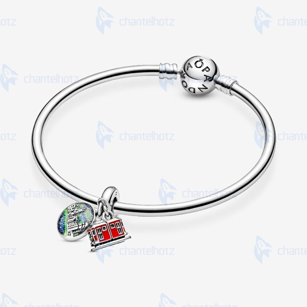 Pandora Peak Tram Dangle Charm - Picture 4 of 6